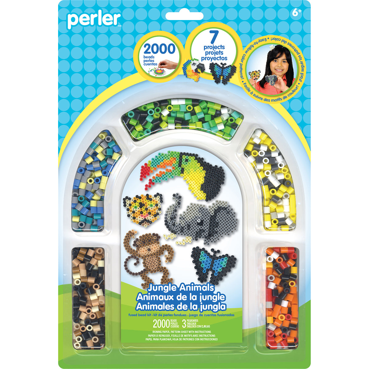 Perler Fused Bead Kit - Jungle