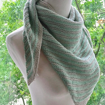 Simple garden shawl