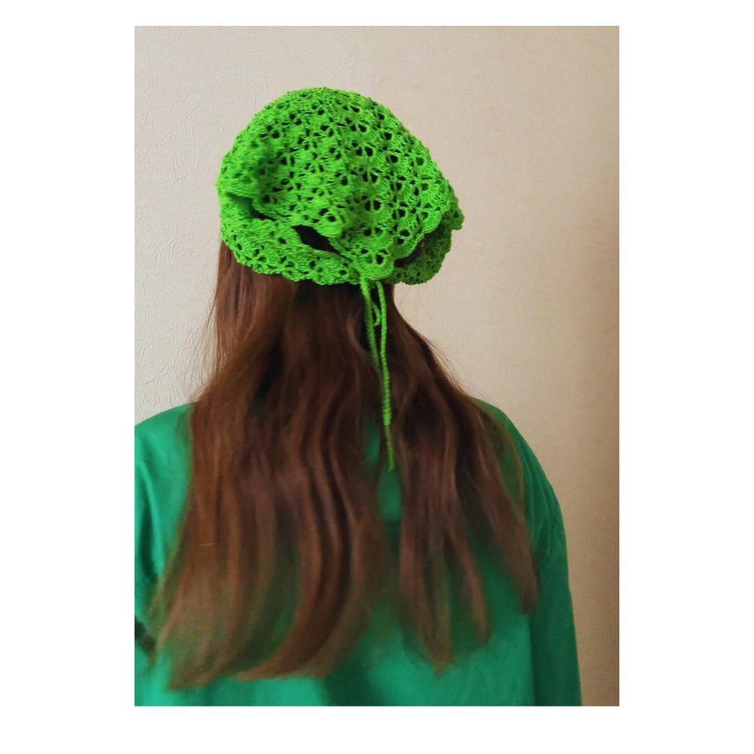 Lace crochet bandana pattern