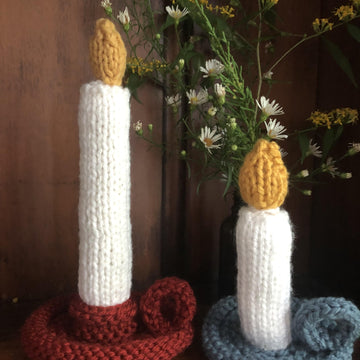 Christmas Candle Knit Pattern