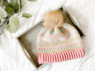 Marlberry Moss Stitch Beanie