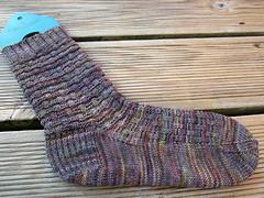 Basketweave Sock