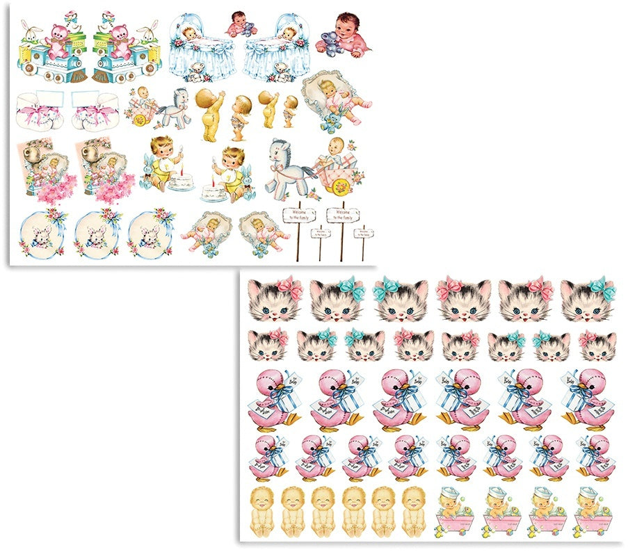 Dress My Craft Image Sheet 240gsm A4 2/Pkg - Little Miracle