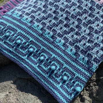 Baby Blanket Lavender Lagoon