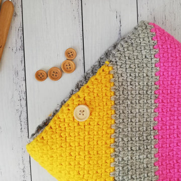 Colour Block Cushion
