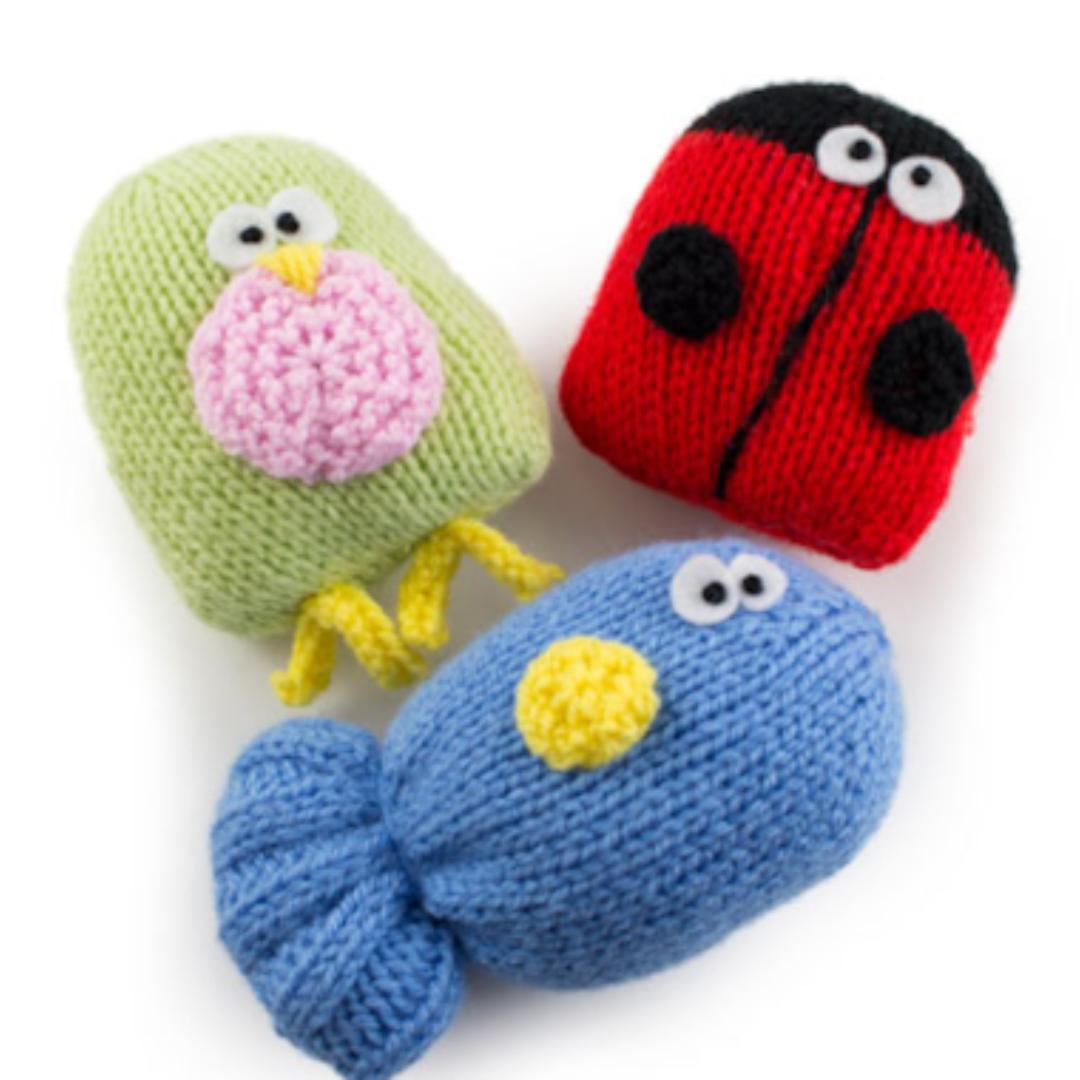 Knitted Cat Toys
