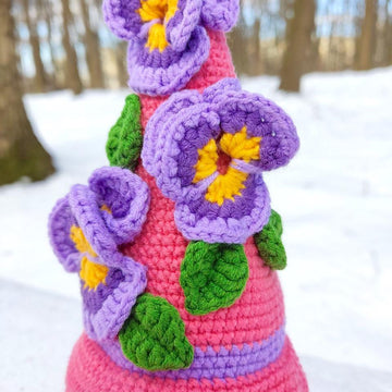 Gnome pansies