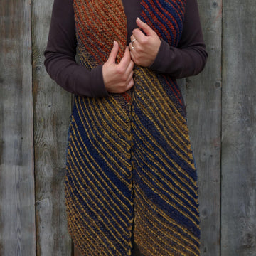 Maple Leaves Scarf