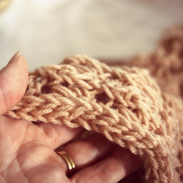 Amazing Lace Baby Blanket