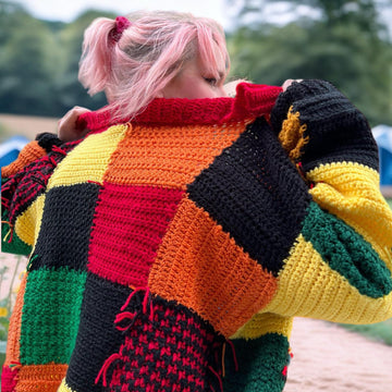 Harry Styles Crochet Cardigan