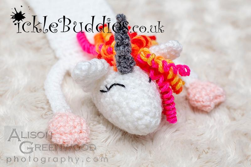 Bookmark  - Unicorn CROCHET PATTERN - UK Terminology - pdf Digital download