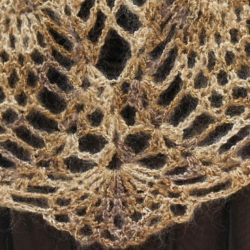 Peacock Feather Shawl