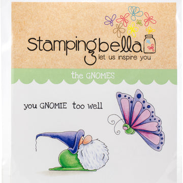Stamping Bella Cling Stamps - The Gnome & The Butterfly