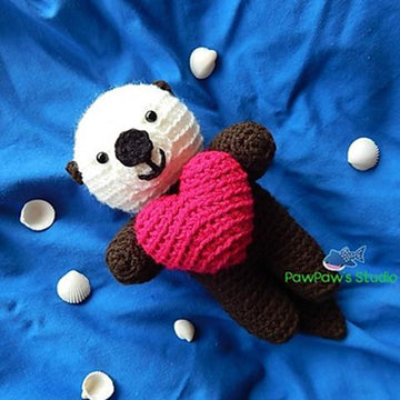Amigurumi Sea Otter Pattern No.56