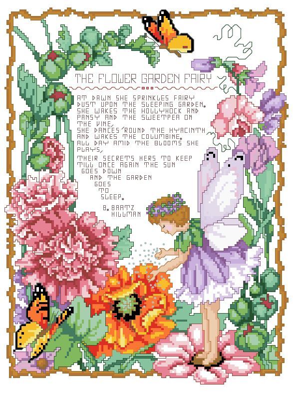 Flower Garden Fairy - PDF