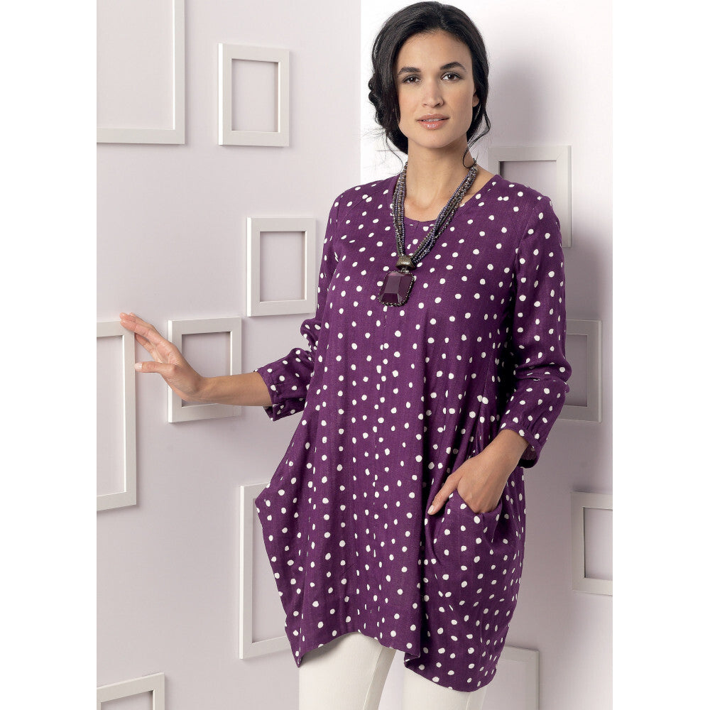 Vogue Misses' Side-Drape Tunic V9171 - Sewing Pattern