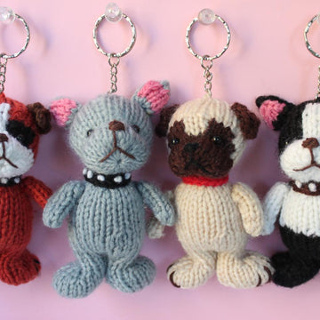 Puppy Keychain Set (A)