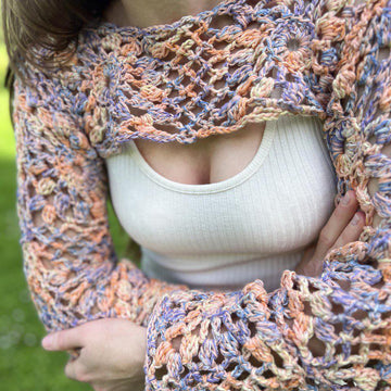 Lace Twist Shrug