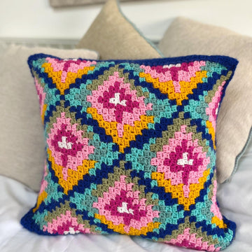Bargello C2C Cushion