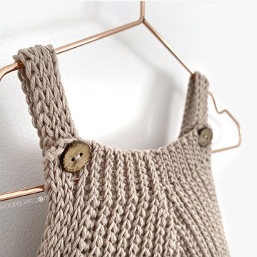 5 sizes - "A" Crochet Romper