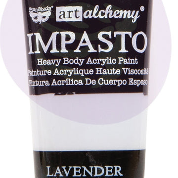 Prima Marketing Finnabair Art Alchemy Impasto Paint 2.5 Fluid Ounces - Lavender