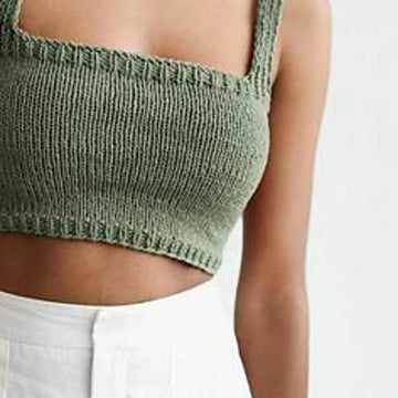 Ribbing Crop top sentro