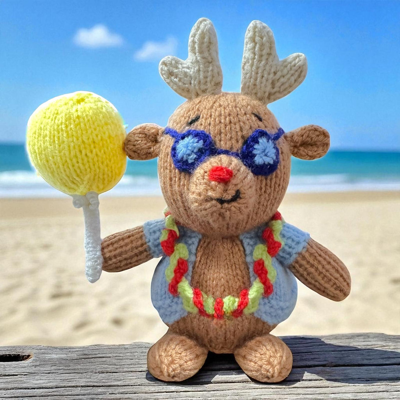 Christmas Summer Reindeer choc orange cover / toy