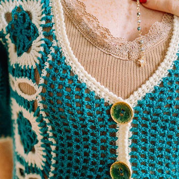 C946-Secret Garden Cardi