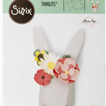 Sizzix Thinlits Dies By Olivia Rose 9/Pkg - Origami Rabbit
