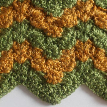 Triplet Ripple Baby Blanket