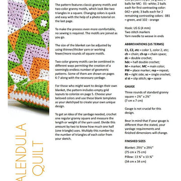 Calendula Quilt