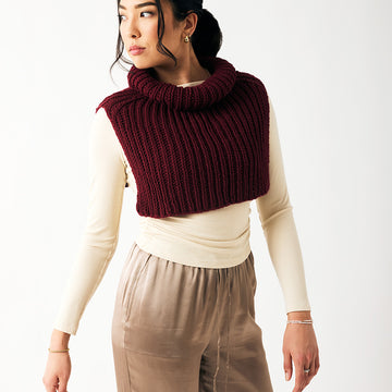 Lucena Cowl in Berroco Merino 401 Chunky