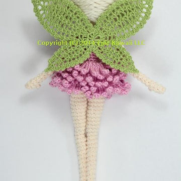 Chrysanna the Albino Fairy Crochet Amigurumi Doll