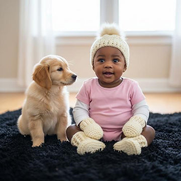 Baby Hat & Booties Set