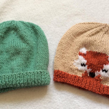 Fox Cub Hat & Booties