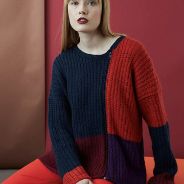 "Marianne Jumper" - Jumper Knitting Pattern For Women in Debbie Bliss Cashmerino Aran - DB223