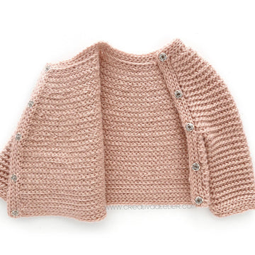 5 sizes- Cuddles Baby Sweater