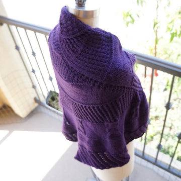 Hearts and Flowers Shawl