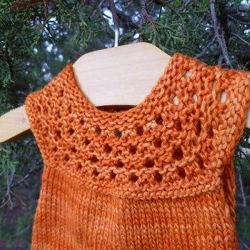 Orange Creme Tunic Top