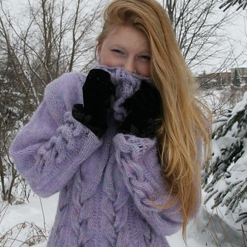 Purple Winter in Wonderland