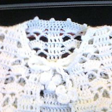 Gorgeous Snow White Baby Jacket