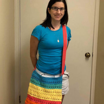 Colorful Beach Market Bag