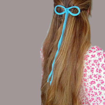Crochet Delicate Hair Ribbon Pattern