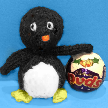 Christmas Penguin Puds chocolate cover