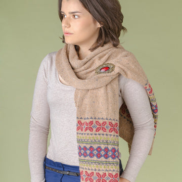 Knitted Scarves Wraps & Shawls by Sarah Hatton