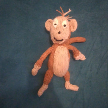 Knitted Monkey