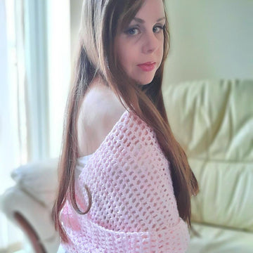 Crochet Romantic Knot Wrap Pattern