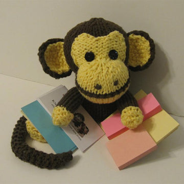 Knitkinz Monkey for Your Office