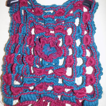 Lacy Top or Sleeveless Sweater