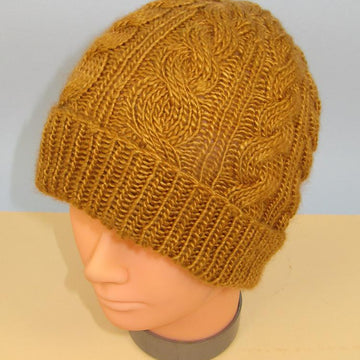 Alternate Twist Cable Beanie hat